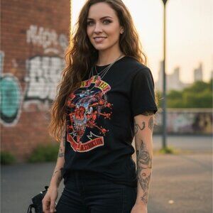 Guns N’ Roses ✦ Appetite For Destruction Graphic T-Shirt ✦ Black Cotton S NWT